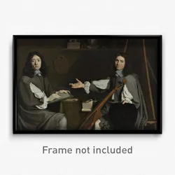 Jean Baptiste de Champaigne and Nicolas de Plattemontagne - Double Portrait of both Artists