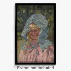 Girolamo Nerli - Girl in sunbonnet