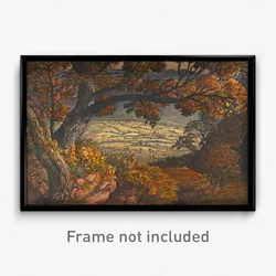 Samuel Palmer - The Weald of Kent