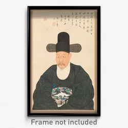 Yi Jaegwan - Portrait of Scholar-Official An in his Fiftieth Year