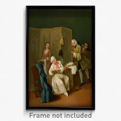 Pietro Longhi - The Indiscreet Gentleman
