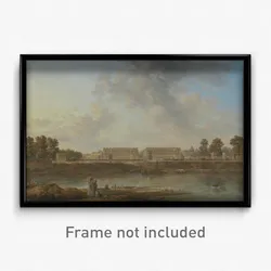 Attributed to Alexandre-Jean Noël (French - A View of Place Louis XV