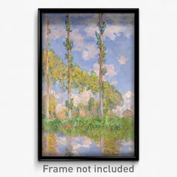 Claude Monet - Poplars in the Sun