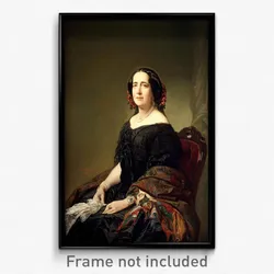 Federico de Madrazo y Kuntz - Gertrudis Goméz de Avellaneda
