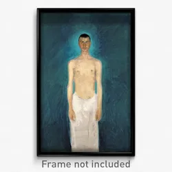 Richard Gerstl - Semi-Nude Self-Portrait