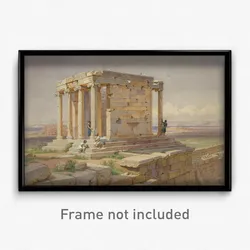 Werner Carl-Friedrich - The Temple of Athena Nike. View from the North-East