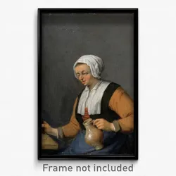 Van Ostade, Adriaen - A Woman with a Beer-jug
