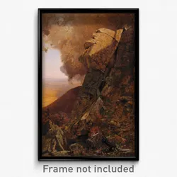 Jervis McEntee - A Cliff in the Katskills