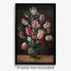 Andries Daniels and Frans Francken the Younger - Vase with Tulips