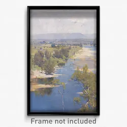Arthur Streeton - ‘The purple noon's transparent might’