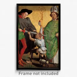Master of Uttenheim - St Martin of Tours and St Nicholas of Bari