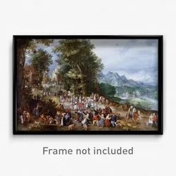 Jan Brueghel the Elder - Flemish Fair
