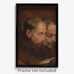Thomas Gainsborough - A Copy after a Painting Traditionally Attributed to Van Dyck of Two Monks Reading