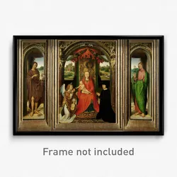 Hans Memling - Small Triptych of St. John the Baptist