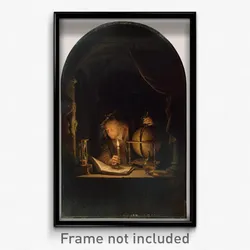 Gerrit Dou (Dutch - Astronomer by Candlelight