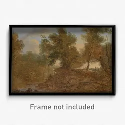 Benjamin Barker - A Landscape at Wick, Gloucestershire, 'Below the Rocks'