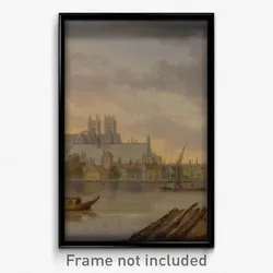 William Anderson - A View of Westminster Bridge and the Abbey from the South Side