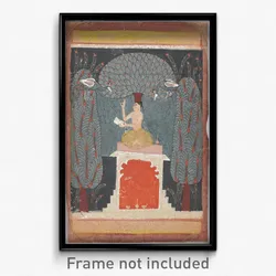 Bangal ragini from a Ragamala series