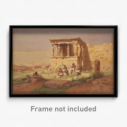 Werner Carl-Friedrich - The Prostasis (portico) of the Caryatids on the Erechtheion