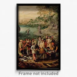 Joachim Beuckelaer (Netherlandish - The Miraculous Draught of Fishes