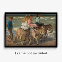 Isaac Israëls - Donkey riding