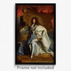 After Hyacinthe Rigaud (French - Portrait of Louis XIV