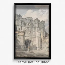 Joseph Mallord William Turner - Christ Church Gate, Canterbury