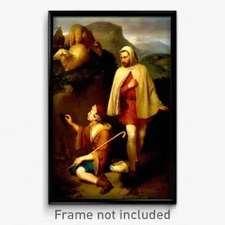 José María Obregón - Giotto and Cimabue