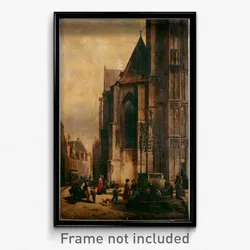 Ruyten, Jan Michiel - The 'Metsys Well' at Antwerp