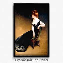 John White Alexander - Portrait of Mrs. V, Mrs. Herman Duryea