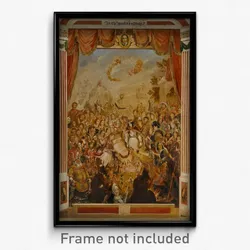 George Cruikshank - The First Appearance of William Shakespeare on the Stage of the Globe Theatre