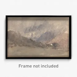 David Cox - Capel Curig, Caernarvonshire, Wales