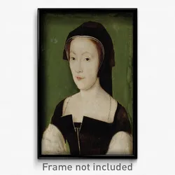 Attributed to Corneille de Lyon - Mary of Guise, 1515 - 1560. Queen of James V