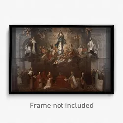 Francisco Antonio Vallejo - Glorification of the Immaculate Conception