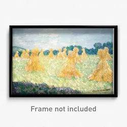 Claude Monet - The Young Ladies of Giverny, Sun Effect