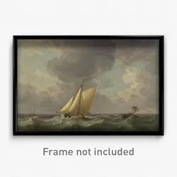 Charles Brooking - A Cutter in a Strong Breeze