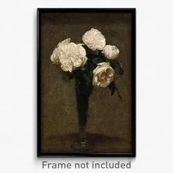 Henri Fantin-Latour - Roses in a Vase