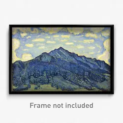 Ferdinand Hodler - Landschaft in den Schweizer Alpen