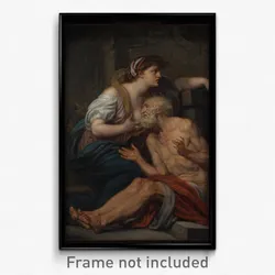 Jean-Baptiste Greuze (French - Cimon and Pero- "Roman Charity"
