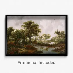 Hobbema, Meindert - A Wooded Landscape