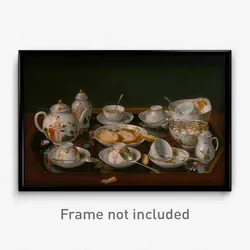 Liotard, Jean-Étienne - Still Life- Tea Set