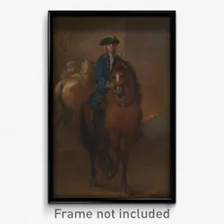 John Vanderbank - A Young Gentleman Riding a Schooled Horse