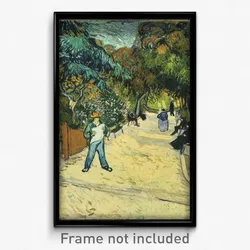 Vincent van Gogh - Entrance to the Public Gardens in Arle