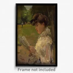 Isaac Israëls - Girl reading