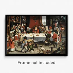 Jan Mandijn (or Mandyn) - Burlesque Feast