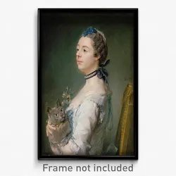Perronneau, Jean-Baptiste - Magdaleine Pinceloup de la Grange, née de Parseval