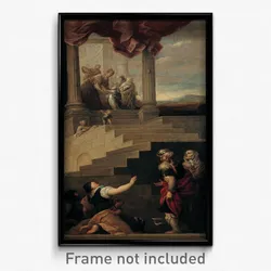 Juan de Sevilla - Introduction of the Virgin in the Temple