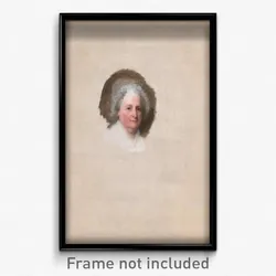 Gilbert Stuart - Martha Washington (The Athenaeum Portrait)