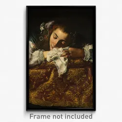 Domenico Fetti - Sleeping Girl