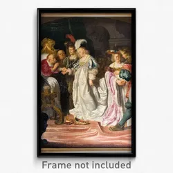 Salomon Koninck - The Royal Double Betrothals or Nuptials of 1502